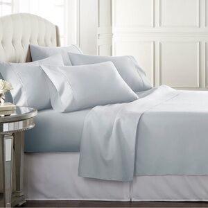 Danjor Linens Bed Sheet Set Cal King for Hot Sleepers, Hotel Premium